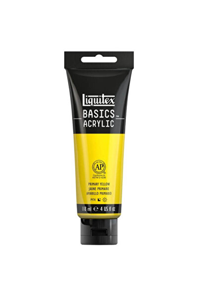 Liquitex Basics Acrylic 118ml Akrilik Boya Primary Yellow 410