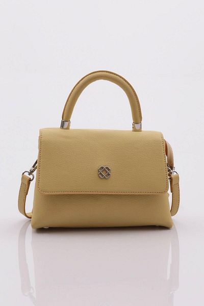 DGN Yellow Women's Bag with Cover and Sleeve