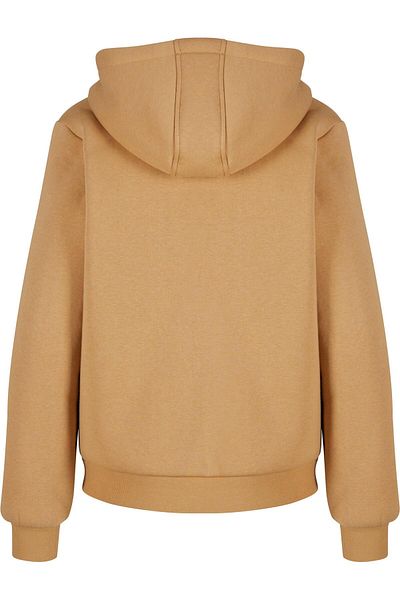 Urban Classics Bonded Sherpa-Kapuzenpullover mit Reißverschluss für Damen