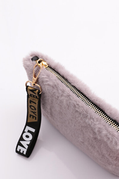 DGN Women's 4103 Model Furry Sapi Written Bag