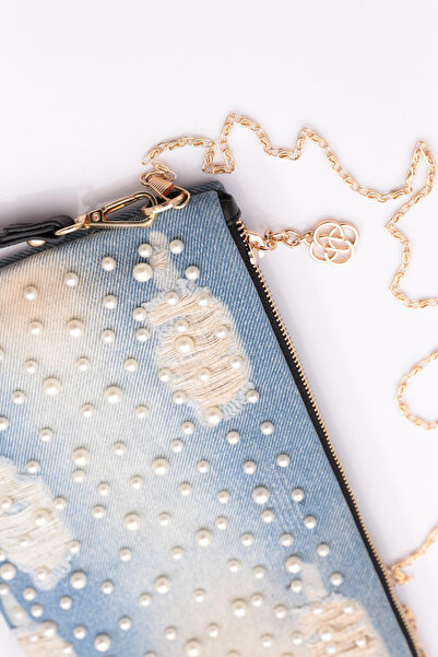 DGN 4105 Geantă de damă cu model de perle