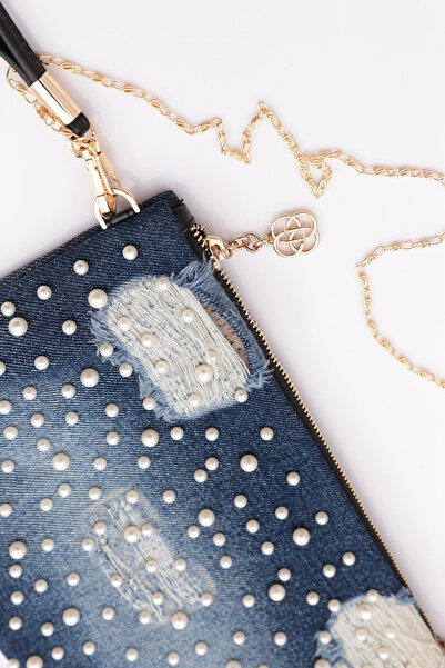 DGN Жіноча сумка Incili Koyu Kot - з малюнком перлин 52163448