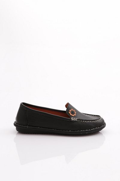 DGN Balerini de damă cu modele florale, negru ModelNumăr: 1533132110