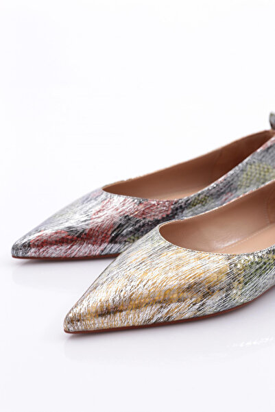 DGN Kadın Sivri Burun Babet Sarı Yılan 2773557