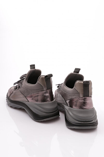 DGN 080 Dámská šněrovací sportovní obuv s vysokou podrážkou