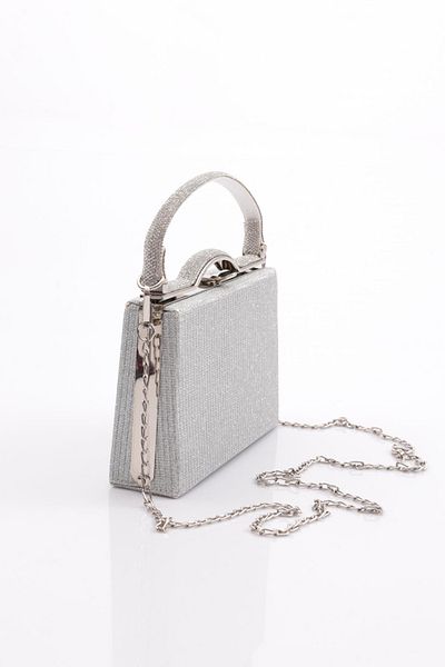 DGN Cupra Silver Women's Portfolio Evening Dress Bag - 23563152