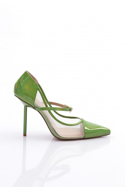 DGN Kiwi Metallic Women's High Heels - 56583557