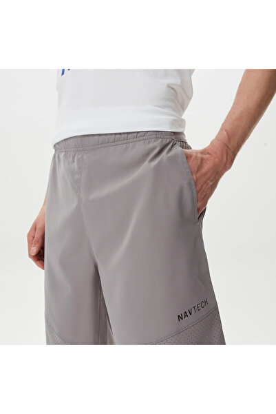 Nautica Erkek Gri Renk Bloklu Şort