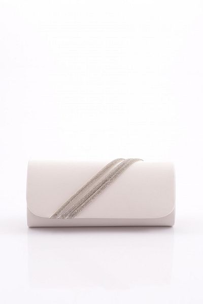DGN Γυναικεία βραδινή τσάντα Clutch φόρεμα Sedef Satin - 5593152