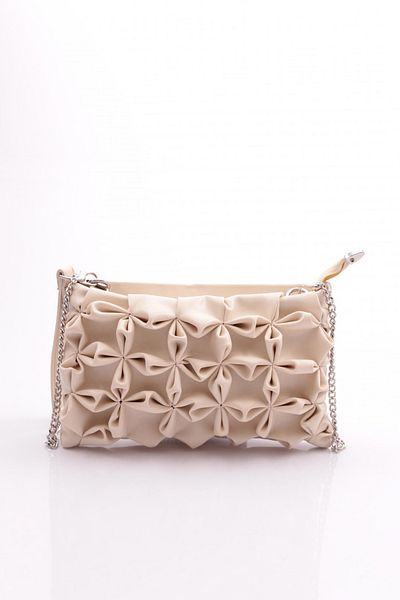DGN 1000 Women's Ruffled Shoulder and Shoulder Bag