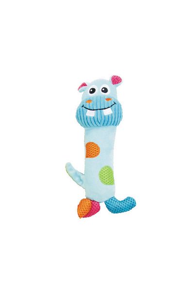 Pawise Vivid Life-Hippo Stick Dog Toy Hnzrn