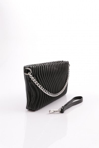 DGN 1005 Model Women's Chain Detailed Shoulder and Shoulder Bag
