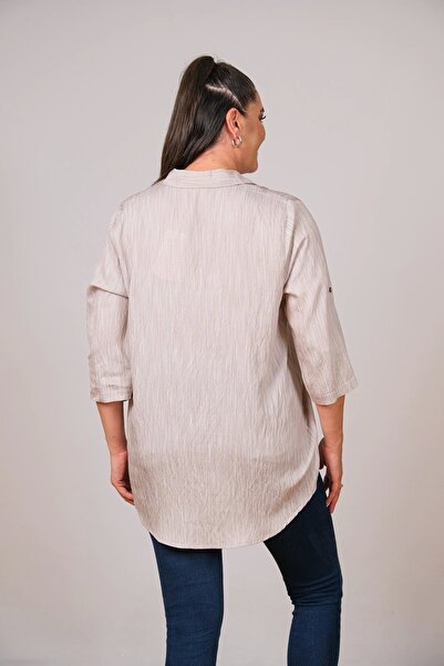 Lady Majestic Γυναικείο πουκάμισο Viscose - Plus Size