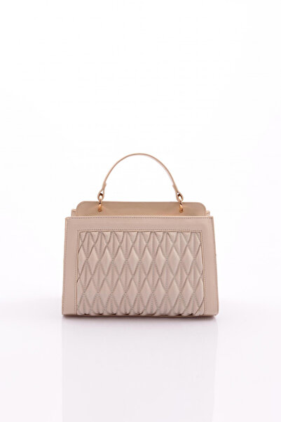 DGN Γυναικεία λουλούδια κεντημένη τσάντα ώμου και ώμου Μπεζ 21153722