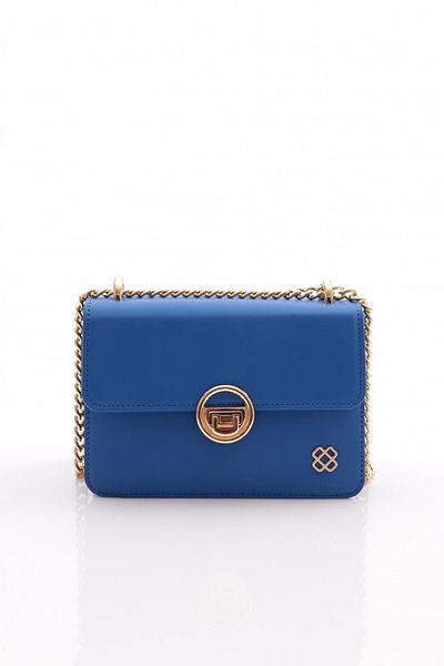 DGN Women's Chain Handle Bag Saks Blue 6593434