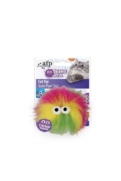 Afp Furry Ball - Furry Colorful Ball Toy Pink 562135