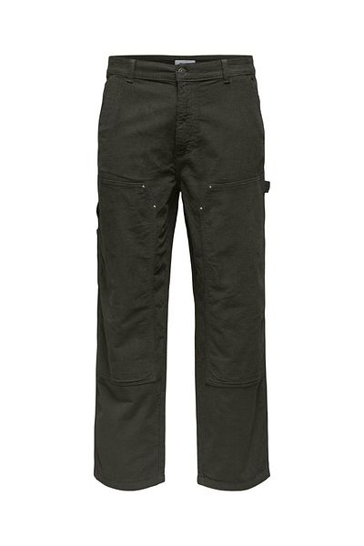 Only & Sons Hose mit weitem Beinschnitt ONSFADE Locker geschnitten Hose mit weitem Beinschnitt