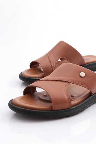 DGN Ανδρικές παντόφλες 809 - Γνήσιο δέρμα, Άνετη σόλα, Άνεση