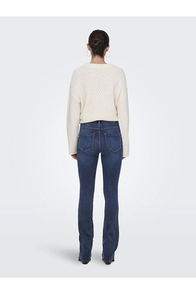 ONLY Geniş kesim kot pantolon ONLROYAL Hohe Taille Ausgestellt Jeans