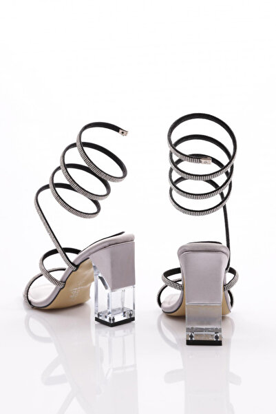 DGN 2024 Dámské - Strunové kotníkové zavinovací večerní společenské boty na podpatku