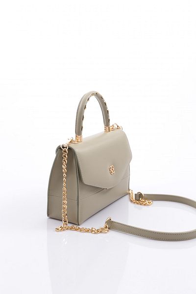 DGN Women's Chain Detailed Bag Mint Green 211323622