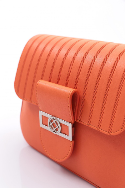 DGN Narancssárga láncos női táska - vállpánt, modell 411103279