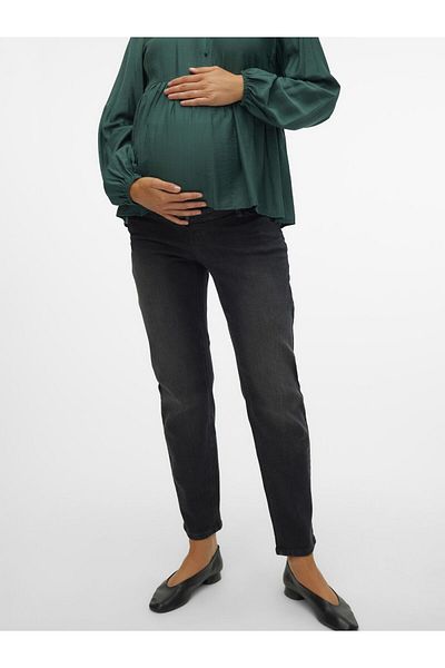 Vero Moda Maternity Mom Fit Umstandsjeans Umstands-Jeans