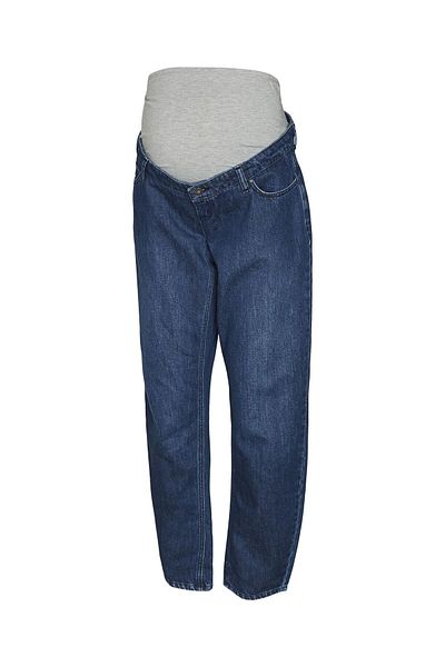 Mama Licious Mom Fit Umstandsjeans Normal geschnitten Mittlere Taille Jeans