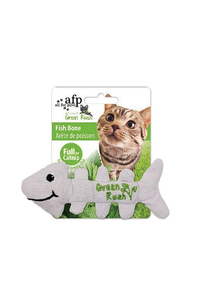 Afp Green Rush - Plush Fish Bone Toy Dpmah