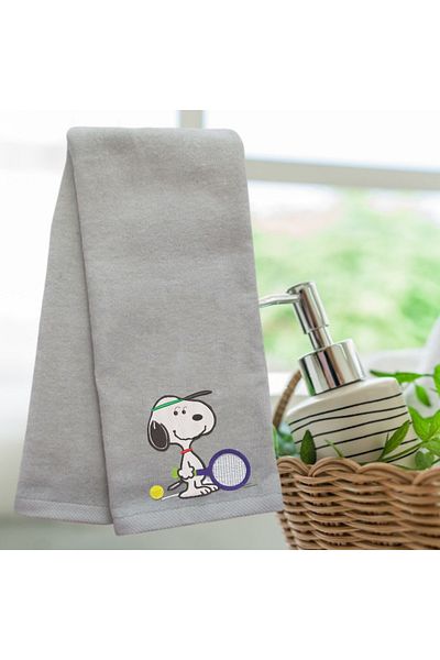 Ursa Snoopy Design Embroidered Sports Towel 50X90