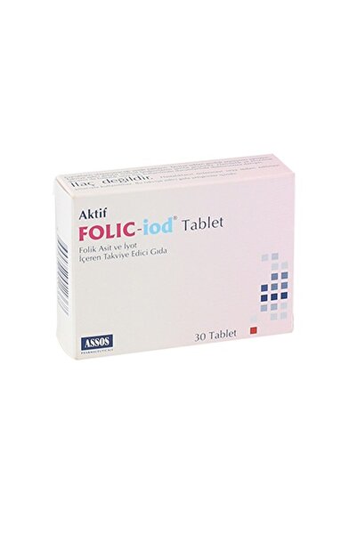 Assos İlaç Folic Iod 30 Tablet