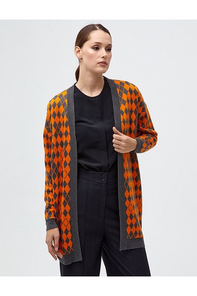 Kayra Tricotaj Feliat Diamant Cardigan Antracit