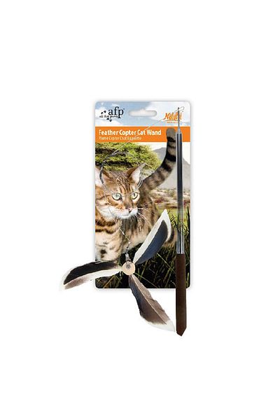 Afp Natural Instinct Feathercopter Cat Fishing Rod.Kahve Dpmah