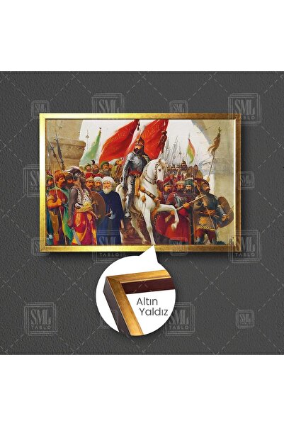 SML TABLO İstanbulun Fatihi Fatih Sultan Mehmetin İstabula Girişi İstanbulun ...