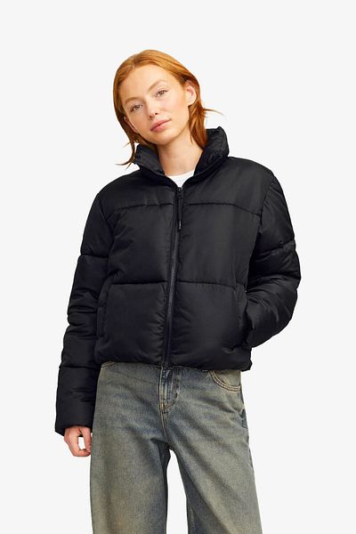 JJXX Jxsolvej Women's Black Coat 12258068 -Black