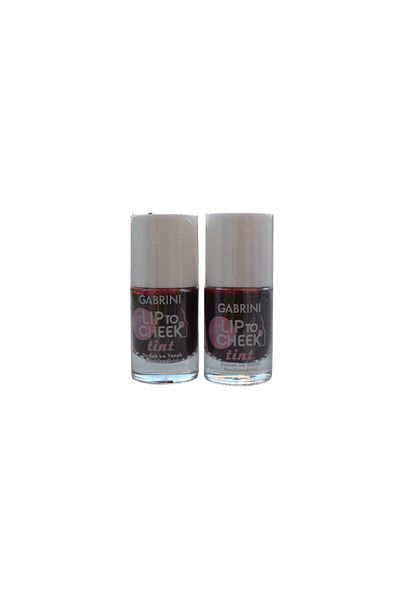 Gabrini Cherry Red Lip to Cheek Tint - X2 Pieces