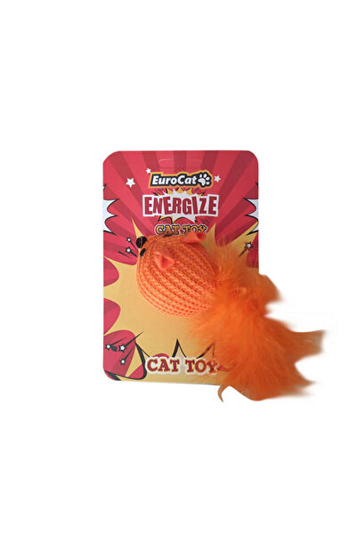 Eurocat 12cm Cat Toy - Chubby Tük Tailed Mouse
