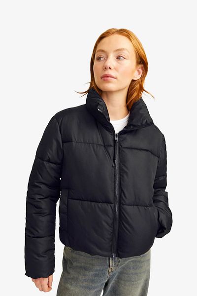 JJXX Jxsolvej Women's Black Coat 12258068 -Black