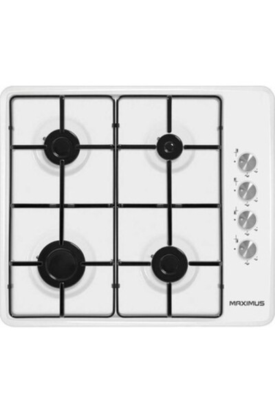 MAXIMUS Minisan Mx Se 6401 Slim Lpg Uyumlu Beyaz Set Üstü Ocak