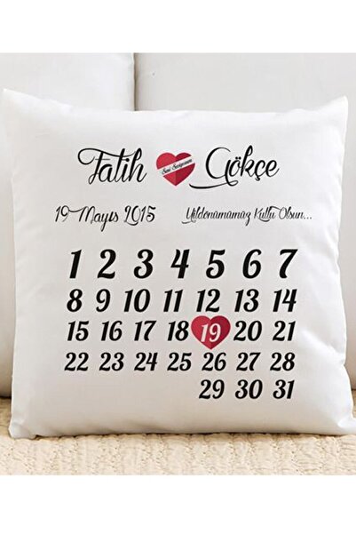 Genel Markalar Kişiye Özel Resimli Yastık Full Tek Yüzey