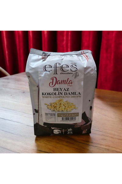 EFES CHOCOLATE Efes Beyaz Damla Kokolin Çikolata 1 Kg