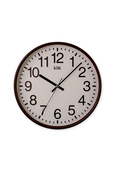 Klik Venüs Kahverengi Duvar Saati