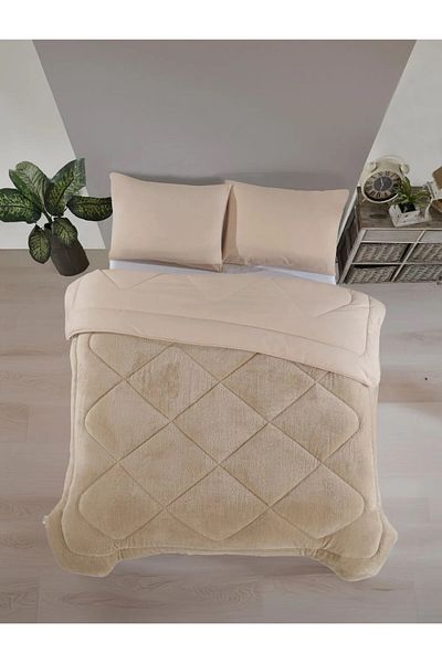 MODELHOME Single Double Sided Wellsoft Quilt Lux (155X215) - Ultra Soft