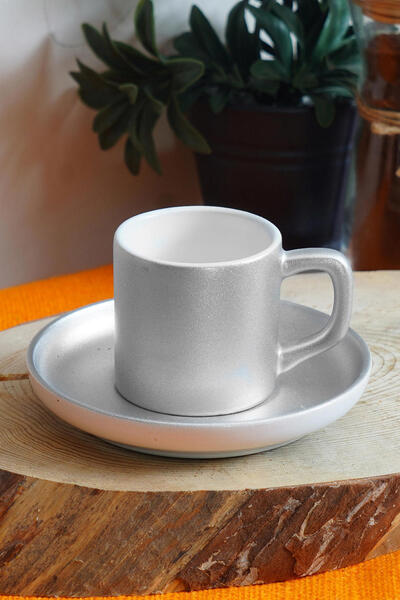 Seraclass Renkli Türk Kahvesi Fincanı 100ml