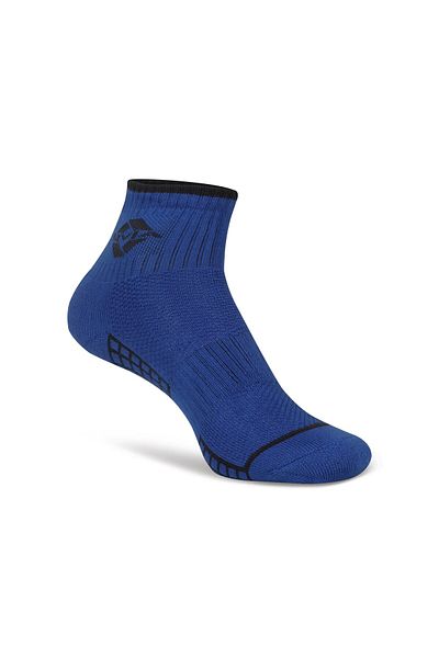 Nivia Cube Sports Socks Ankle (Royal Blue)  | Cotton | Light Weight | Comfortable | Stylish
