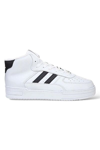 Liger Men's High Top Basket Sneaker Shoes White - Black