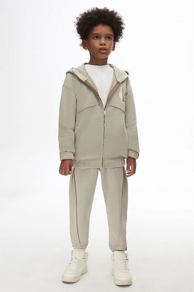 nk kids Сиво унисекс яке с качулка - 47309