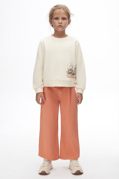nk kids Pantaloni pentru fete portocaliu 57510
