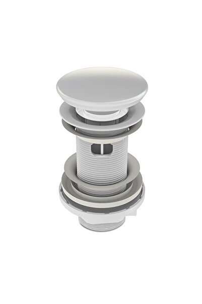 İZYAPI İzyapı Taşma Delikli Seramik Aç Kapa Körüklü Lavabo Sifonu