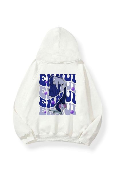 Carpe Hanorac oversize Ennuı cu 3 fire